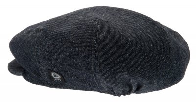 Sixpence / Flat cap - CTH Ericson Carl Jr. Organic Cotton Flat Cap (denim)