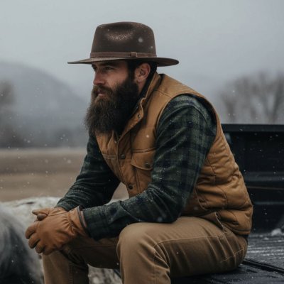 Hatte - Gårda Tropea Fedora Wool Hat (brun)