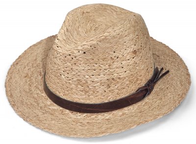 Hatte - Gårda Pampaneria Raffia Fedora (natur)