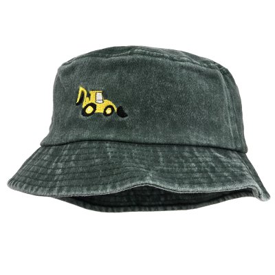 Hatte Barn - Gårda Bulldozer Bucket Hat (grøn)