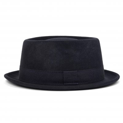 Hatte - Gårda Asolo Pork Pie Wool Hat (blå)