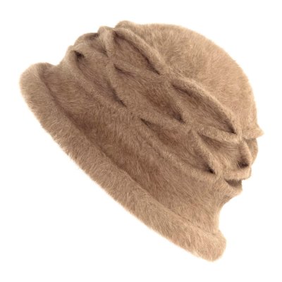 Hatte - Gårda Atri Angora Cloche (brun)