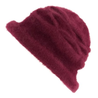 Hatte - Gårda Atri Angora Cloche (bordeaux)