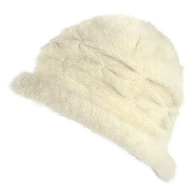 Hatte - Gårda Atri Angora Cloche (hvid)