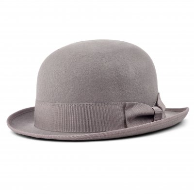 Hatte - Gårda Aviano Bowler Wool Hat (lysegrå)