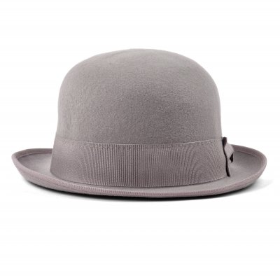 Hatte - Gårda Aviano Bowler Wool Hat (lysegrå)