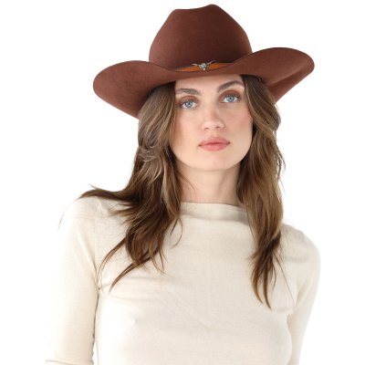 Hatte - Gårda Boise Cowboy (brun)