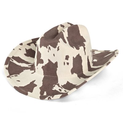 Hatte - Gårda Bozeman Cowboy (hvid/brun)