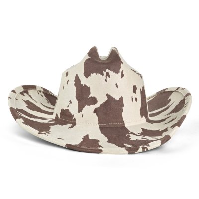 Hatte - Gårda Bozeman Cowboy (hvid/brun)