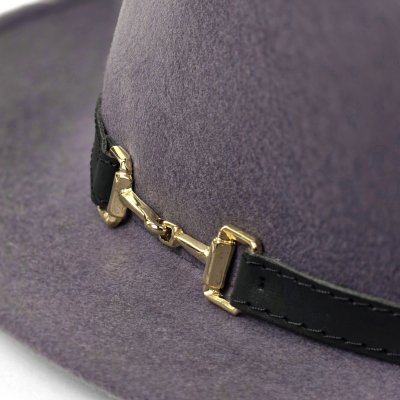 Hatte - Gårda Braga Wool felt Fedora (grå)