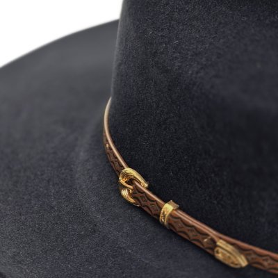 Hatte - Gårda Chinook Cowboy (sort)