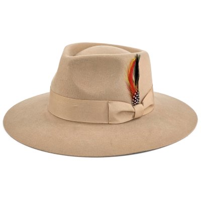 Hatte - Gårda Everett Fedora (beige)