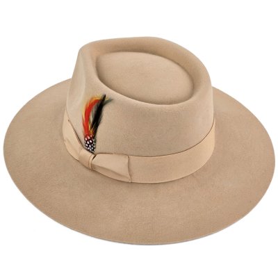 Hatte - Gårda Everett Fedora (beige)
