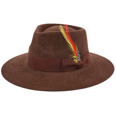 Hatte - Gårda Everett Fedora (brun)