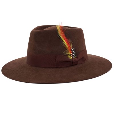 Hatte - Gårda Everett Fedora (brun)