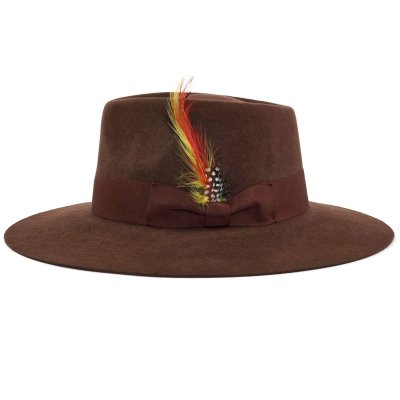 Hatte - Gårda Everett Fedora (brun)
