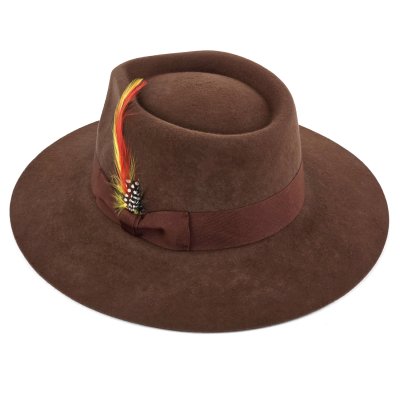 Hatte - Gårda Everett Fedora (brun)
