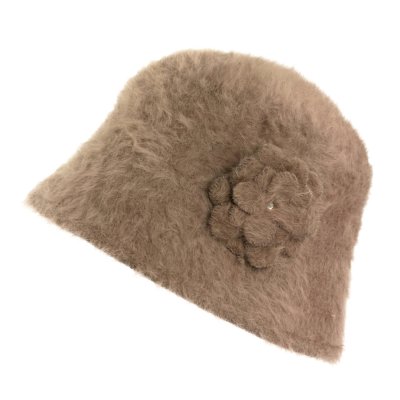 Hatte - Gårda Le Vigan Angora Bucket Hat (brun)