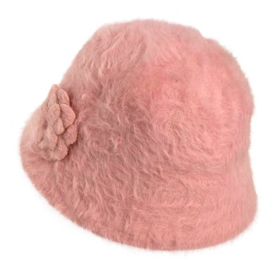 Hatte - Gårda Le Vigan Angora Bucket Hat (lyserød)