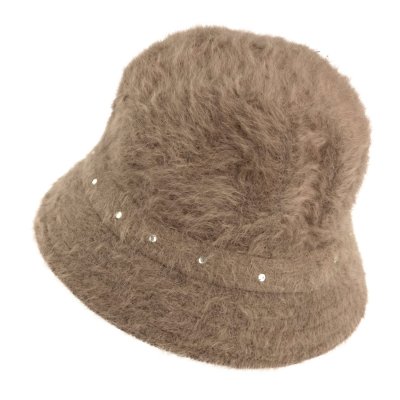 Hatte - Gårda Liskeard Angora Bucket Hat (brun)
