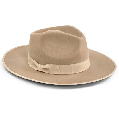 Hatte - Gårda Mapleton Wide brimmed Fedora (beige)