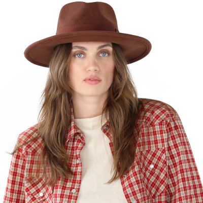Hatte - Gårda Mapleton Wide brimmed Fedora (brun)