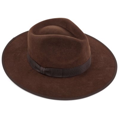 Hatte - Gårda Mapleton Wide brimmed Fedora (brun)