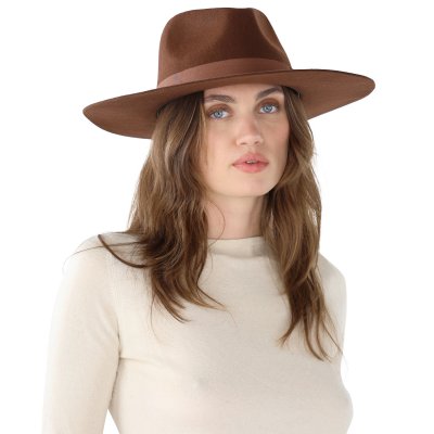 Hatte - Gårda Marcola Wide brimmed Fedora (brun)