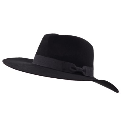 Hatte - Gårda Marcola Wide brimmed Fedora (sort)