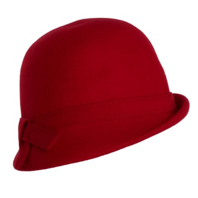 Hatte - Gårda Ofena Wool Cloche (rød)
