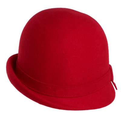 Hatte - Gårda Ofena Wool Cloche (rød)