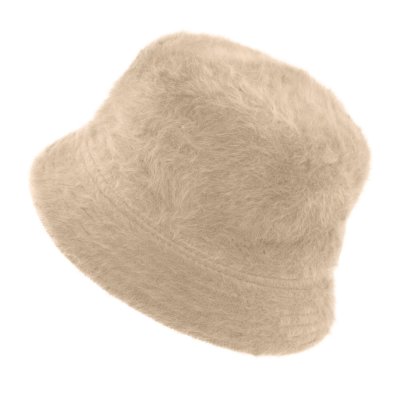 Hatte - Gårda Orvieto Angora Bucket Hat (kamel)