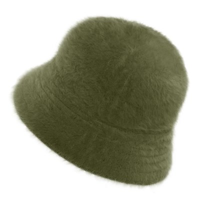 Hatte - Gårda Orvieto Angora Bucket Hat (grøn)