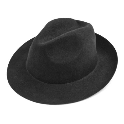 Hatte - Gårda Osiglia Fedora Wool Hat (sort)