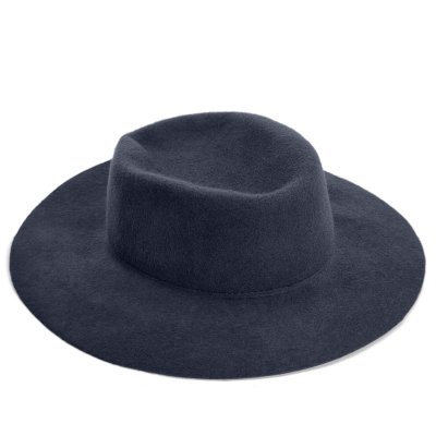 Hatte - Gårda Pinerolo Unstructured Wool Hat (blå)