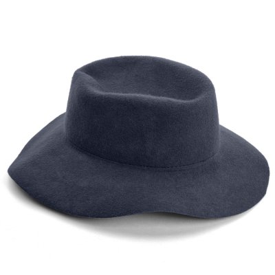 Hatte - Gårda Pinerolo Unstructured Wool Hat (blå)