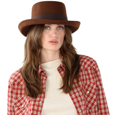 Hatte - Gårda Pomeroy Gambler (brun)