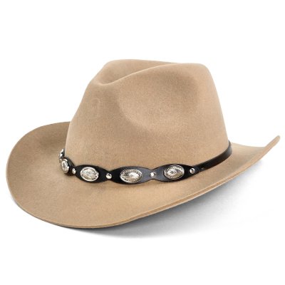 Hatte - Gårda Pueblo Cowboy (beige)