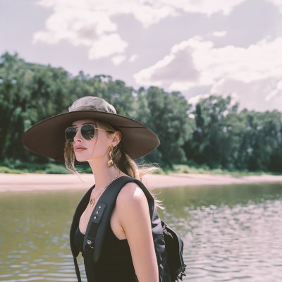 Hatte - Gårda Sarek Outdoor Hat (mørkegrå)