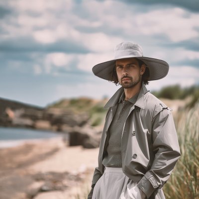 Hatte - Gårda Sarek Outdoor Hat (lysegrå)