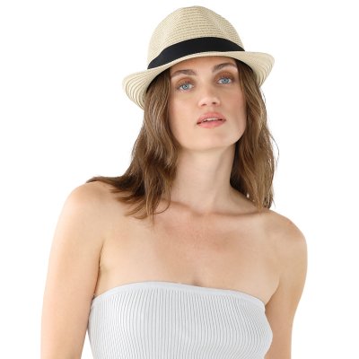 Stråhat - Gårda Seville Trilby (beige)