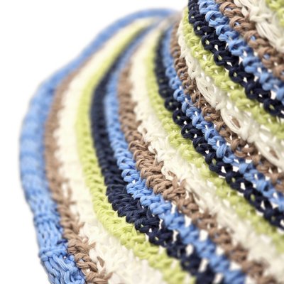 Hatte - Gårda Tecina Knitted Bucket Hat (blå/multi)