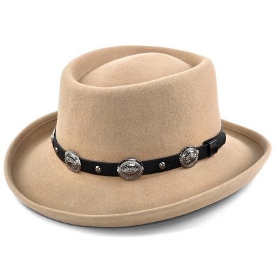 Hatte - Gårda Winchester Gambler (beige)