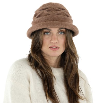 Hatte - Gårda Atri Angora Cloche (brun)