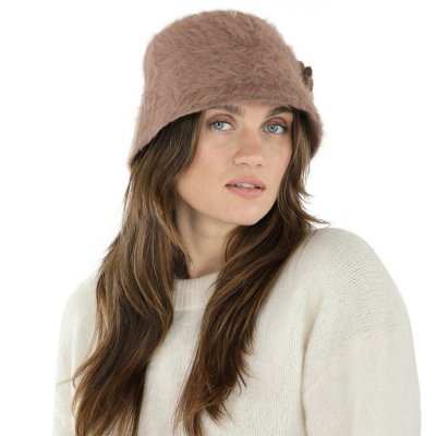 Hatte - Gårda Le Vigan Angora Bucket Hat (brun)