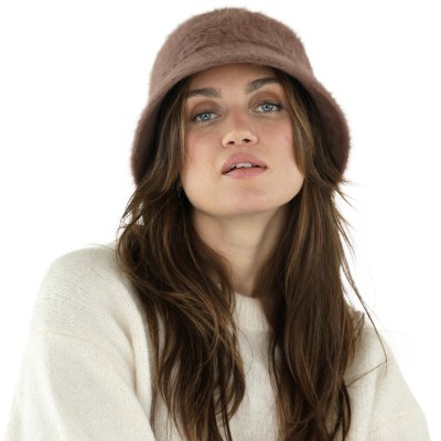 Hatte - Gårda Orvieto Angora Bucket Hat (brun)