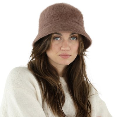 Hatte - Gårda Orvieto Angora Bucket Hat (brun)