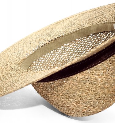 Hatte - Gårda Arese Seagrass Fedora (natur)