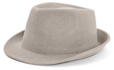 Hatte - Gårda Mackay Trilby (lysegrå)