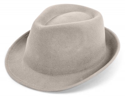 Hatte - Gårda Mackay Trilby (lysegrå)